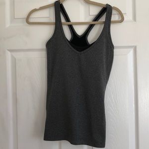 Gray Lucy workout tank